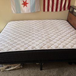 Queen Size Bed and Bed Frame