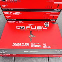 Milwaukee M18 FUEL 18V Lithium-Ion Brushless Cordless 1/2 in. Mud Mixer (Tool-Only)