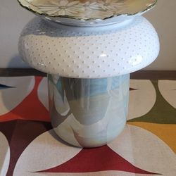 Handmade Bird Bath, Bird Feeder, Garden Decor