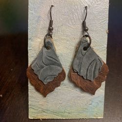 Leather Earrings