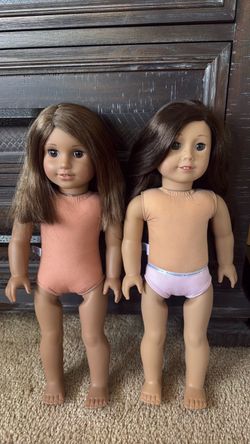 Two American Girl Dolls (Truly Me 28 and Truly Me 55)