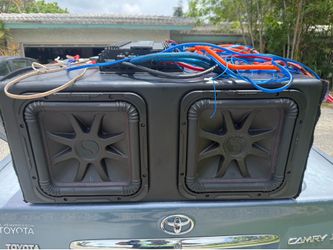 Speaker kickers L7 pair of 15” speakers in box