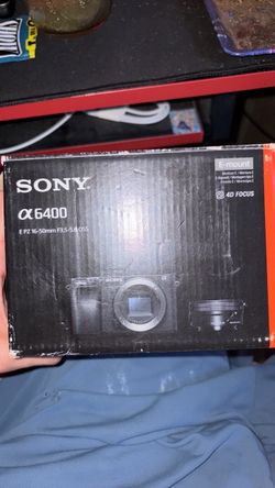 Sony a6400 Camera