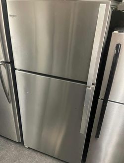 Stainless Steel Whirlpool Top Mount Refrigerator