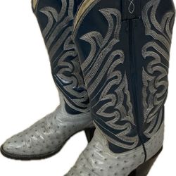 TONY LAMA Western Women’s Size 6.5 Ostrich Boots