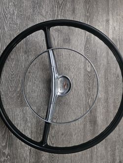 1957 Chevy Steering Wheel Like New 18 in