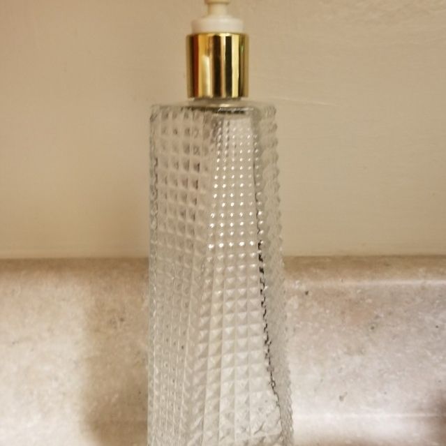 Vintage Avon Glass Lotion Dispenser