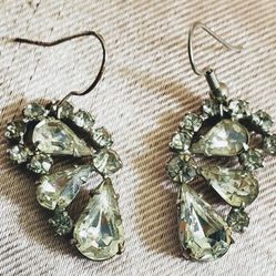 Vintage Butterfly Earrings 