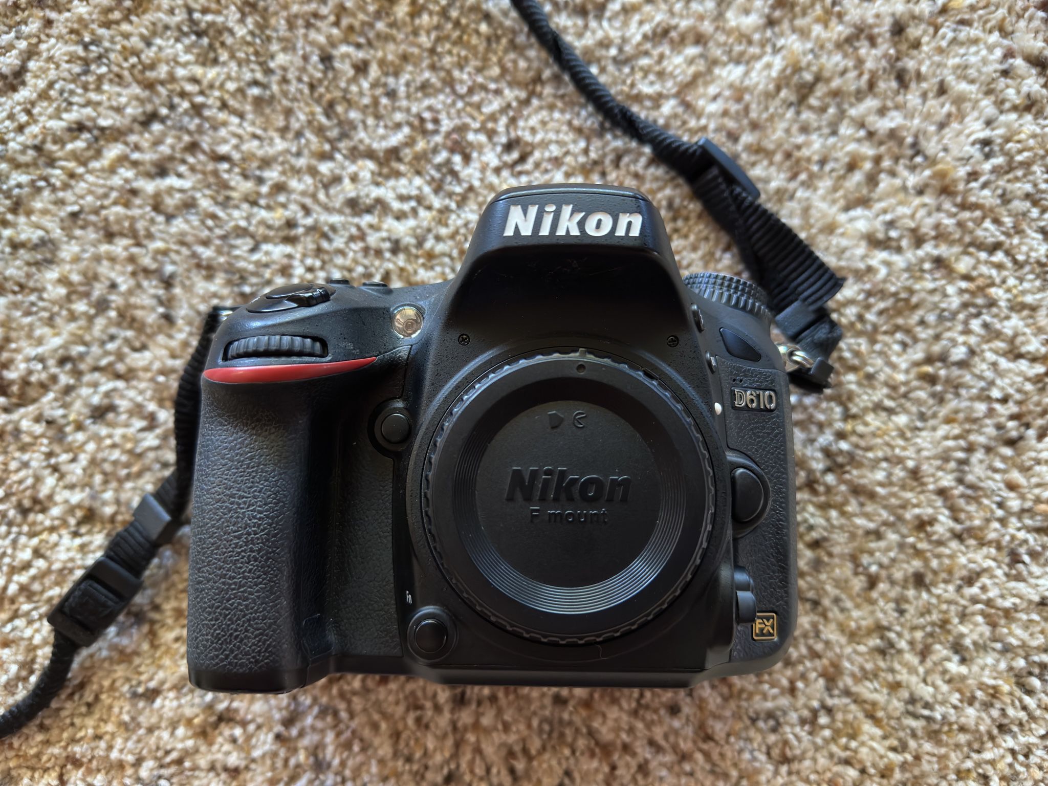 Nikon FX D610 Full Frame DSLR Camera