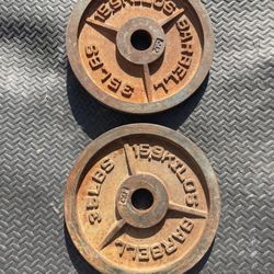 Olympic Weights 35LB Plates