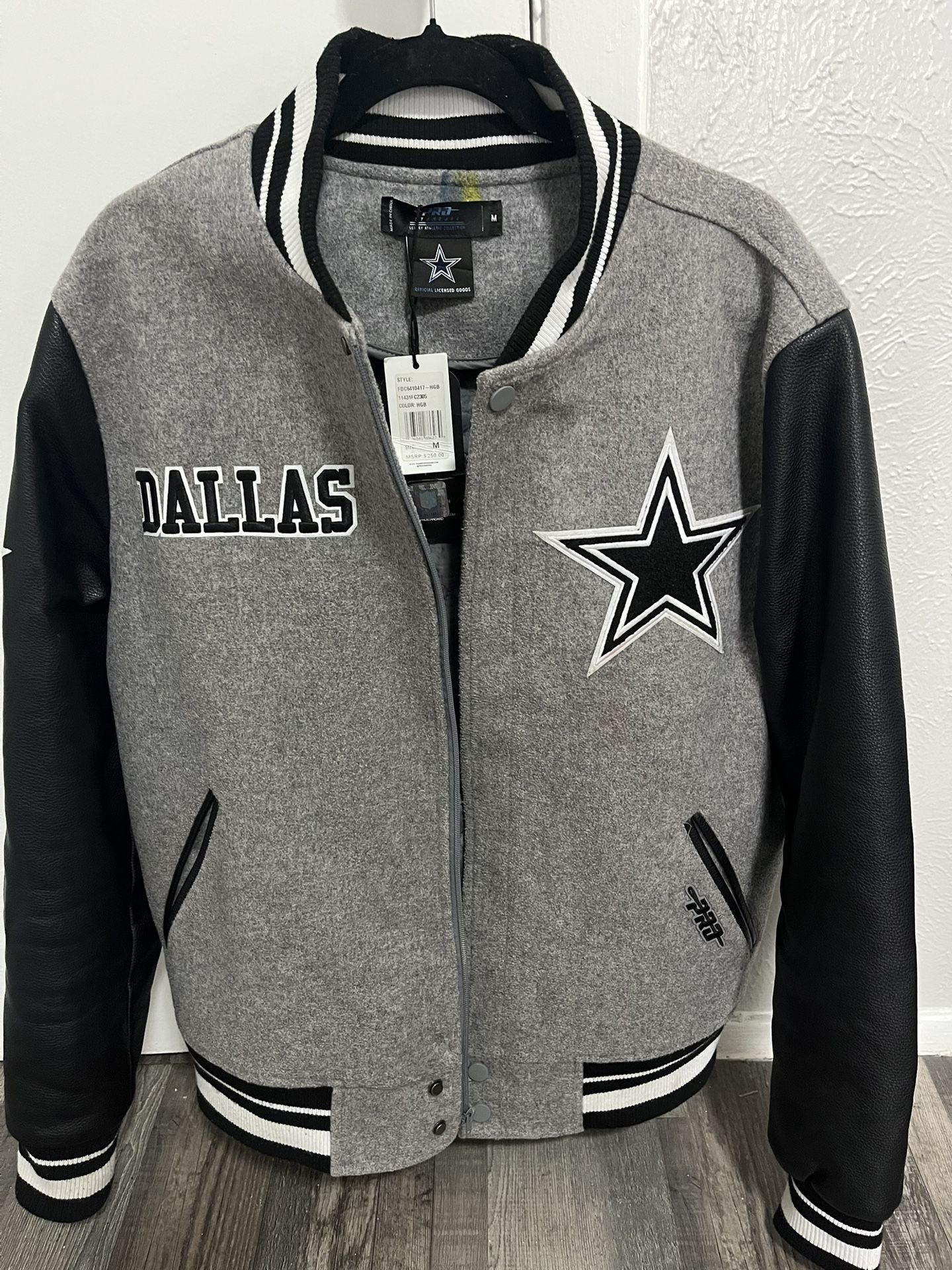 Dallas Cowboys Leather Man Jacket