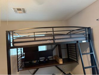 FULL LOFT BUNK WORKSTATION