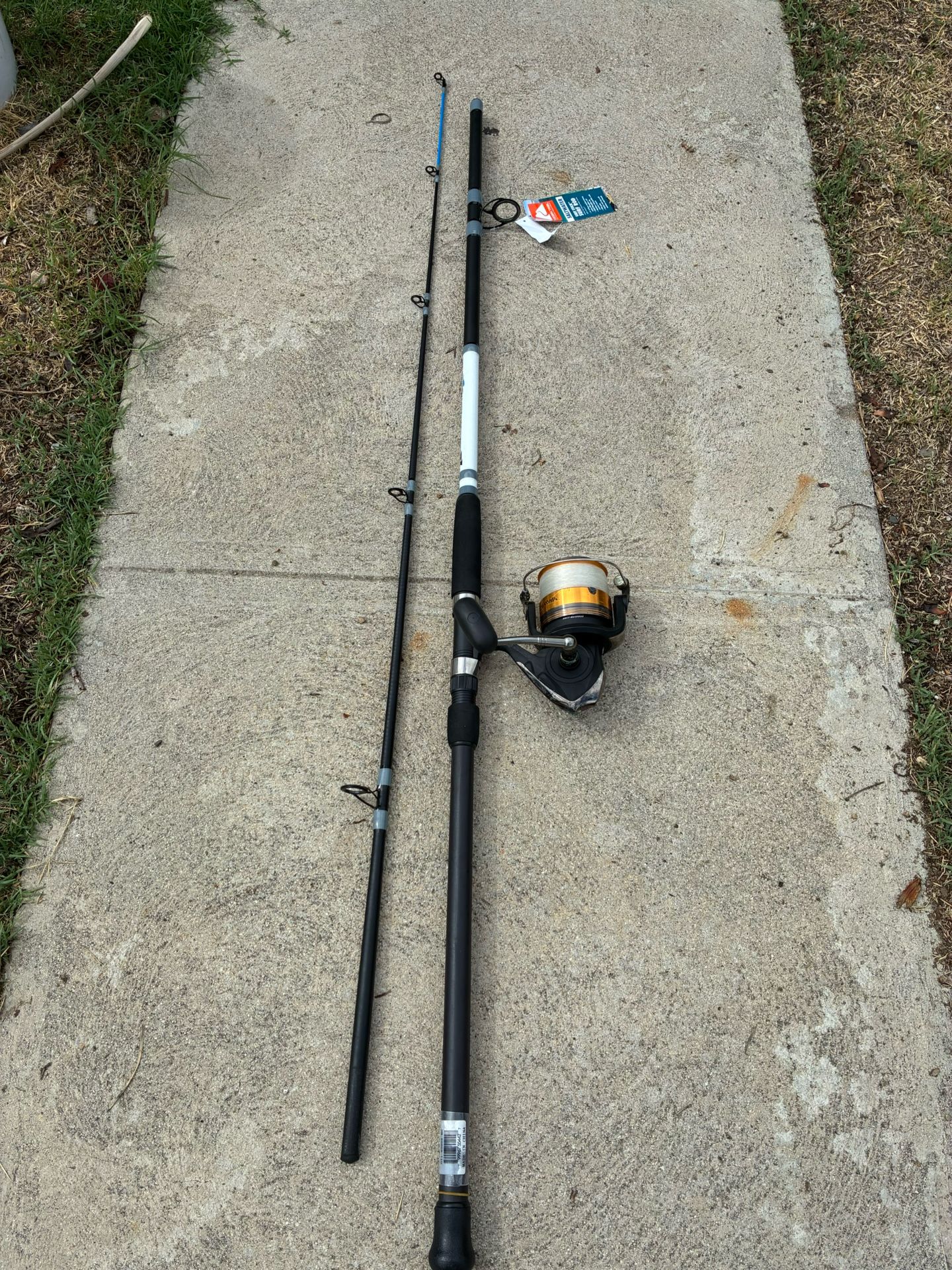 Surf Fishing Rod Reel Setup