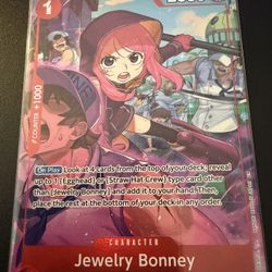 Jewelry Bonney Card (eb04-002)(alternate Art)-Adventure On Kamis’s Island (op15-eb04)