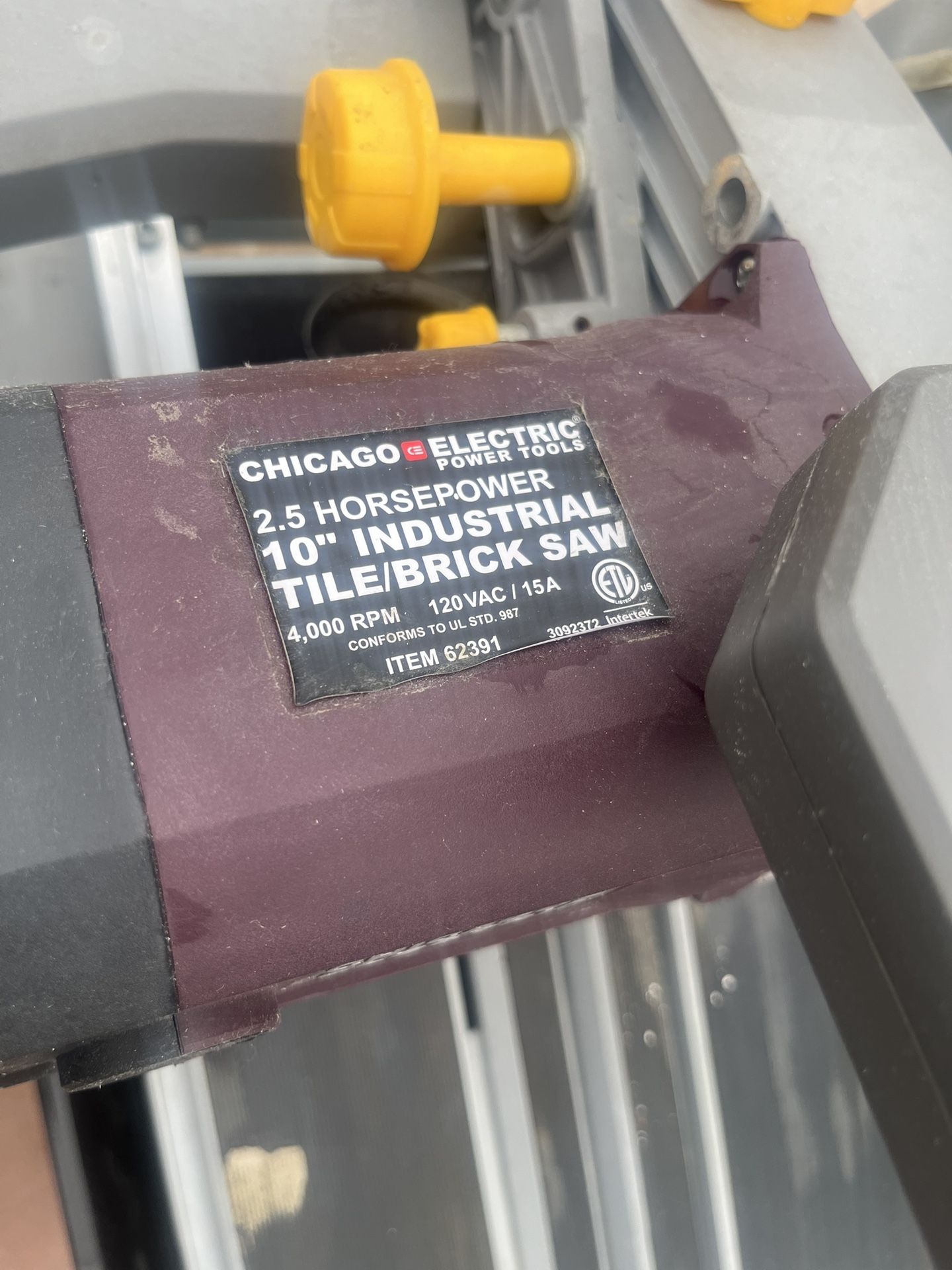 Tile Saw 10inch