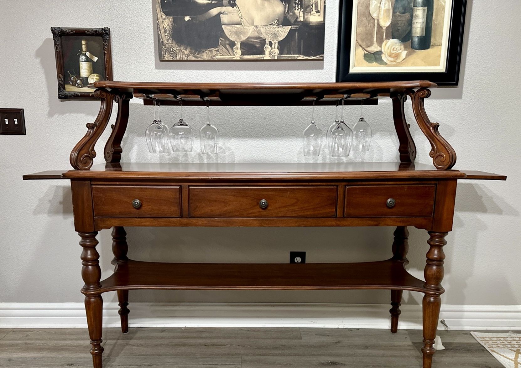 Wine Hutch Buffet Sideboard Console