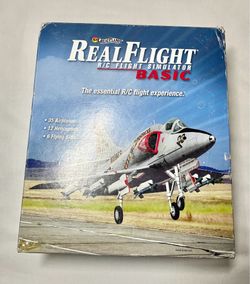 Real Flight R/C Remote Control Flight Simulator Old New Stock Sealed Windows Software