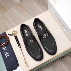 Dior CD Men’s Leather Shoes With Box 2026 New 