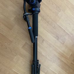 Benro A48FDS6 Aluminum Monopod, Flip Lock Legs