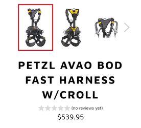 🔥🔥PETZ AVAO BOD FAST HARNESS W/CROLL