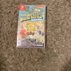 Battle Of The Bikini Bottom (Nintendo Switch Game