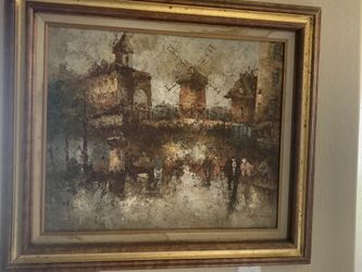 Edward Barton Oil Painting