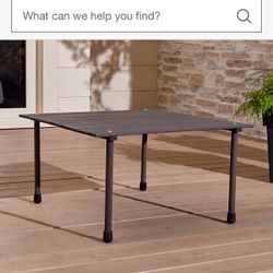 Crate and Barrel Outdoor Table In A Bag 