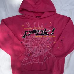 Pink Pink Spider Hoodie 