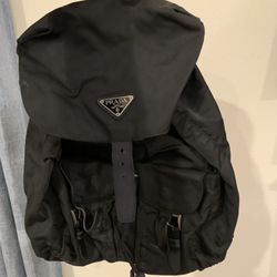 Prada small tessuto backpack