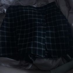 plaid skirt large 