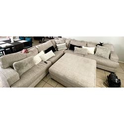 Large Sectional Sofa | Doesn’t Include Pillows 