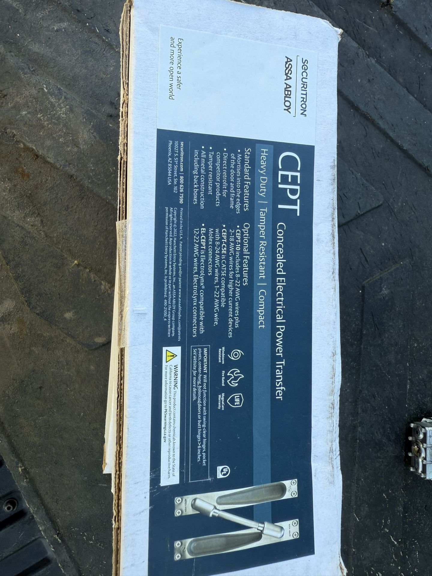 Concealed Electrical Power Transfer 