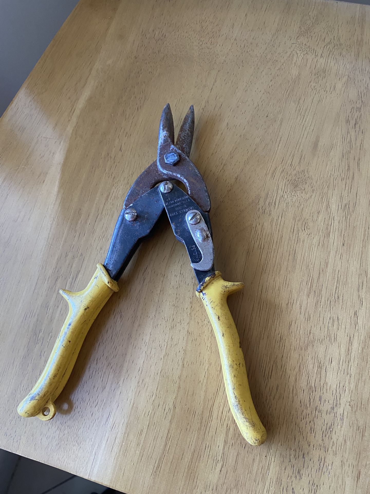 Klein Tools Straight-cutting Aviation Snips 10”