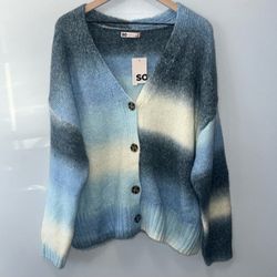 Ladies Cardigan Sweater (Size XL)