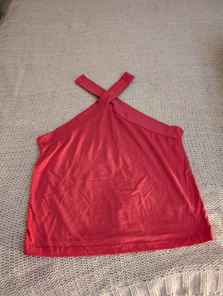 Pink Halter Top
