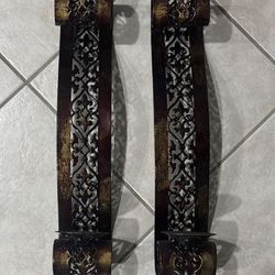 Two Wall Candle Holder