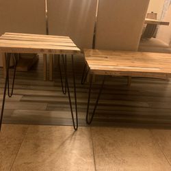 Rustic coffee Table And Matching Side Tables- Reclaimed Wood
