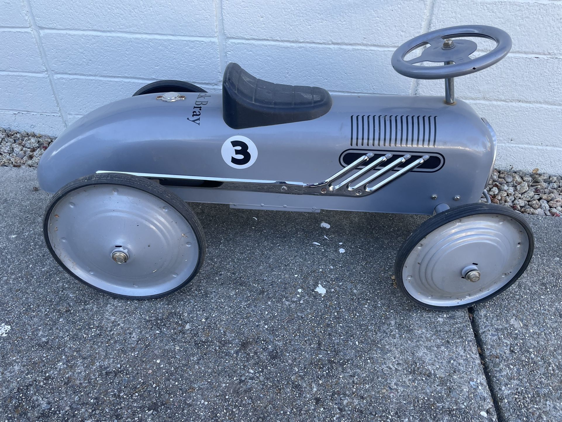 Schylling Speedster Silver Race Car Toys