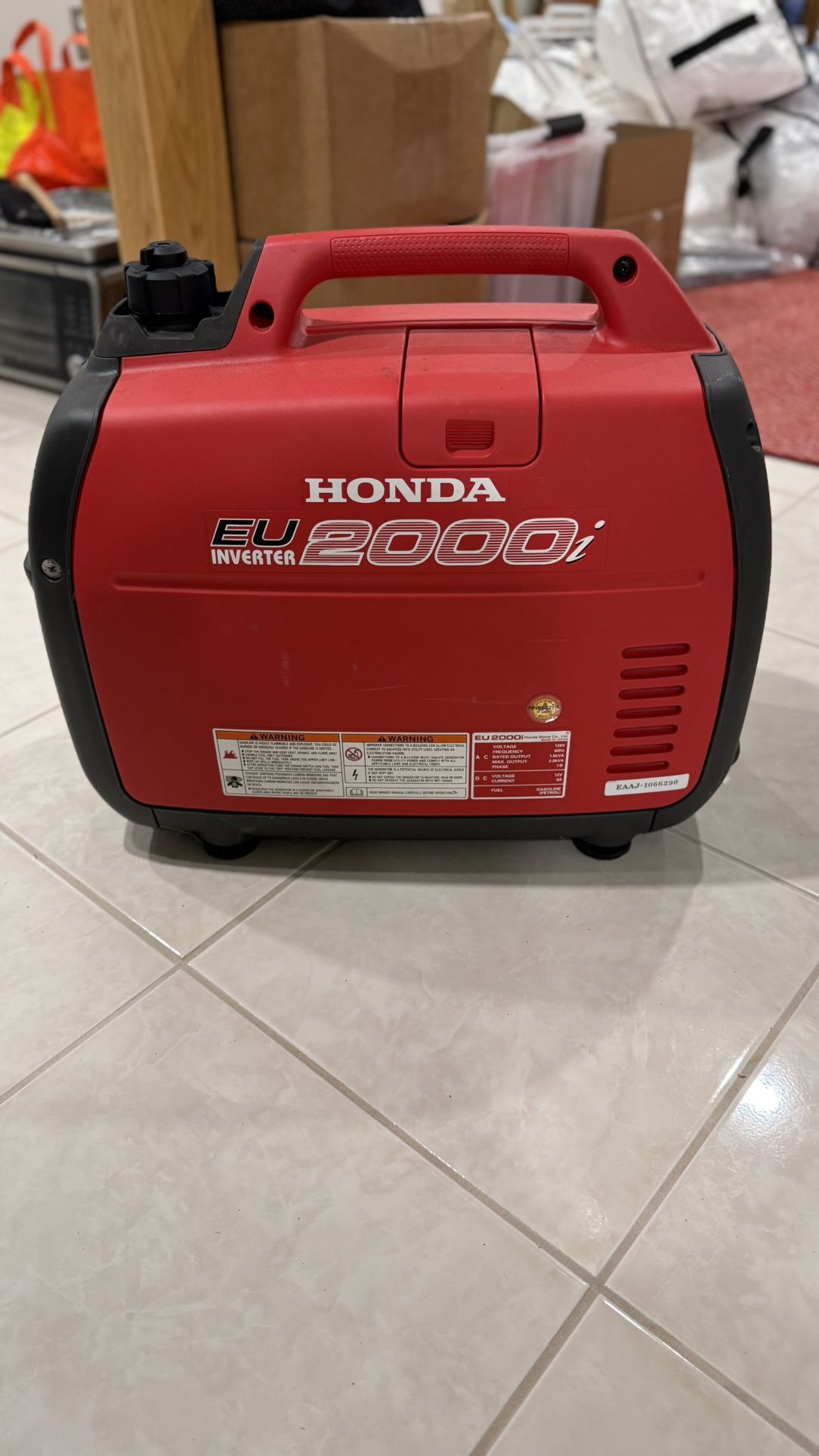 Honda 2000i generator