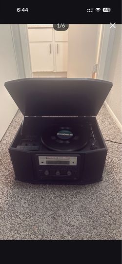 TEAC All-in-One Record Player with Turntable, CD Recorder, Cassette Player, and AM/FM Radio