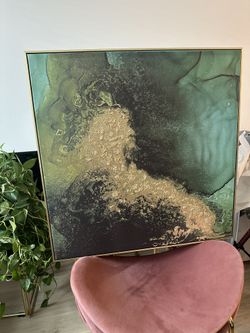 Gold And Green Portraits