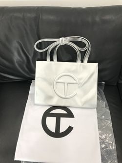 Telfar Medium Shopping Bag Silver