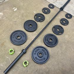 Olympic Weights, 7-ft Olympic Bar