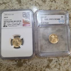 Gold Eagle Set 1/10 oz.
