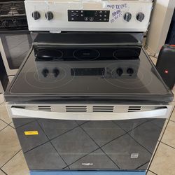Whirlpool Electric Stove Stainless Steel