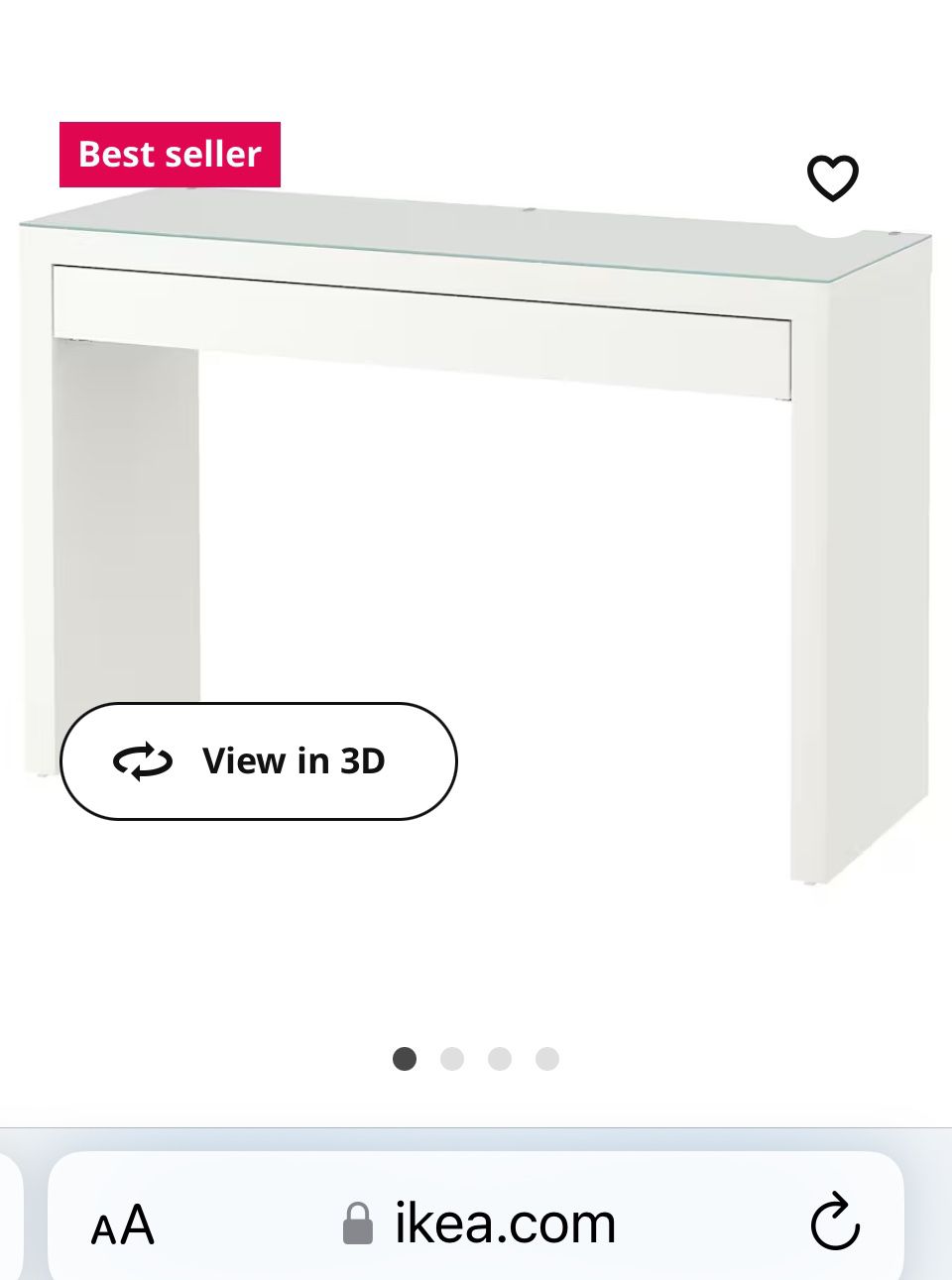 Vanity Desk From IKEA
