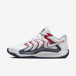 Nike KD17 USA White University Red FJ9487-101 Men Size 12