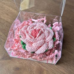 Mother’s Day Crochet Rose
