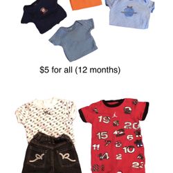 Baby Clothes lot (NB To 12 Months) 