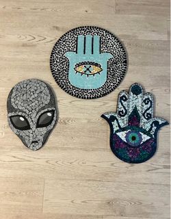 Unique Mosaic Wall Hangings